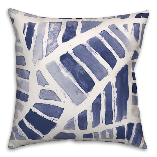 Geometric Seaside 18" x 18" Indoor / Outdoor Pillow